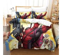 Housse De Couette Ensemble De Literie Deadpool Housse De Couette Movie Poster King