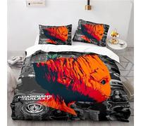 Housse De Couette Et Taie D'oreiller Marvel Groot Les Gardiens De La Galaxie Parure De Lit Garcon Fille Decoration De Chambre Cadeau Simple Double Taille