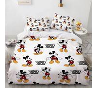 Housse De Couette Et Taie D'oreiller Mickey Home, Parure De Lit, Housse De Couette, Dessin Anime, Cadeau, Decoration De Chambre, Mignon
