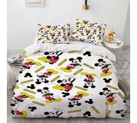 Housse De Couette Et Taie D'oreiller Mickey Home, Parure De Lit, Housse De Couette, Dessin Anime, Cadeau, Decoration De Chambre, Mignon