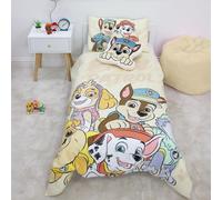 Housse De Couette Et Taie D'Oreiller Officielle Paw Patrol Pour Enfant