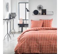 Housse de Couette et taie d'oreiller Today 100% Coton 57 Fils 4.37 : Taille - 220 x 240 cm, Rouge