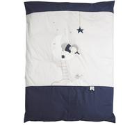 Housse de couette et taie en coton - merlin blanc 100X135 40X60