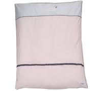 Housse De Couette Et Taie En Coton - Miss Fleur De Lune Rose 100X135 40X60