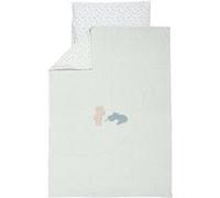 Housse de couette et taie Roméo, Jules et Sally Vert