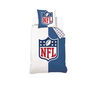 Housse De Couette Football Américain Logo Nfl Coton Bleu 140X200 63X63