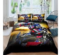 Housse De Couette G1 Pour Voiture, Motif Robot De Dessin Anime 3d, T-Transformers, Impression Numérique, Decoration D'intérieur Pour Jeunes, Cadeau Pour Garcon S