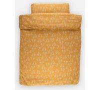 Housse de couette girafe en mousseline BIO 100 x 140 cm, ocre