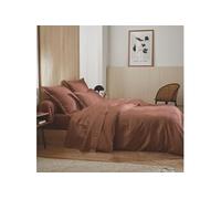 Housse de couette Grand Hôtel cuir 260x240 Tradilinge