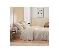 Housse de couette Grand Hôtel sable 240x220 Tradilinge
