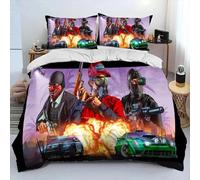 Housse De Couette Grand Theft Auto 3d Exquis Jeu Gta Impression Numérique Parure De Lit Couette Lit Jeunesse Decoration Maison Enfants Garcon S Cadeau