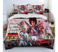 Housse De Couette Grand Theft Auto 3d Exquis Jeu Gta Impression Numérique Parure De Lit Couette Lit Jeunesse Decoration Maison Enfants Garcon S Cadeau