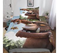 Housse De Couette Gruffalo D Motif Imprim¿¿ Parure De Lit Housses De Couettes Anime En Microfibre Avec Fermeture ¿¿Clai Parure De Couette Avec Taies D'o