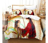 Housse De Couette Heaven Official's Blessed Parure De Lit Heaven Official's Blessed Lit Confortable Lit Simple Lit Double Taille Réelle Anime