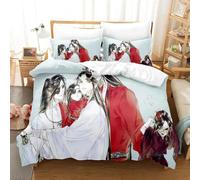 Housse De Couette Heaven Official's Blessed Parure De Lit Heaven Official's Blessed Lit Confortable Lit Simple Lit Double Taille Réelle Anime