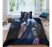 Housse De Couette Hôtel Transylvanie 3d Exquis Dessin Anime Anime Impression Numérique Ensemble De Literie Couette Lit Jeunesse Decoration De La Maison Garcon S Cadeau