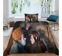 Housse De Couette Hôtel Transylvanie 3d Exquis Dessin Anime Anime Impression Numérique Ensemble De Literie Couette Lit Jeunesse Decoration De La Maison Garcon S Cadeau
