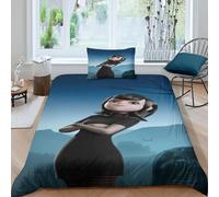 Housse De Couette Hôtel Transylvanie 3d Exquis Dessin Anime Anime Impression Numérique Ensemble De Literie Couette Lit Jeunesse Decoration De La Maison Garcon S Cadeau