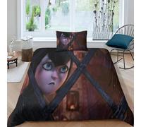 Housse De Couette Hôtel Transylvanie 3d Exquis Dessin Anime Anime Impression Numérique Ensemble De Literie Couette Lit Jeunesse Decoration De La Maison Garcon S Cadeau