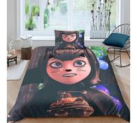 Housse De Couette Hôtel Transylvanie 3d Exquis Dessin Anime Anime Impression Numérique Ensemble De Literie Couette Lit Jeunesse Decoration De La Maison Garcon S Cadeau