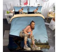 Housse De Couette Imprim¿¿ D Et Taie-Millie Bobby Brown-Simple (Xcm) Simple : + Taie D'oreiller Duvet Set Parure Lit Avec H, Single(X Cm)