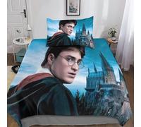 Housse De Couette Imprimée En 3d Harry Potter, Personnage Du Film, Avec Fermeture Éclair, Pour Adolescents, En Microfibre Ultra Douce, Pour Lit Simple