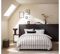 Housse de Couette imprimée en Percale de Coton, Esquisse, 240 x 220 cm, ESSIX, Vert Foncé