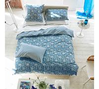 Housse de Couette imprimée en Percale de Coton, Shaqui Porcelain, 240x220 cm, Designers Guild