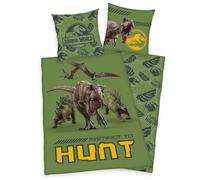 Housse De Couette Jurassic World T-Rex Dinosaure, 80 X 80 CM + 135 X 200 CM