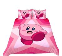 Housse De Couette Kirby's Star Allies 3d Exquis Jeu Anime Impression Numérique Parure De Lit Couette Lit Jeunesse Decoration Maison Enfants Garcon Cadeau