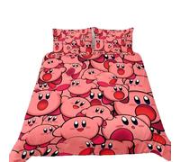 Housse De Couette Kirby's Star Allies 3d Exquis Jeu Anime Impression Numérique Parure De Lit Couette Lit Jeunesse Decoration Maison Enfants Garcon Cadeau