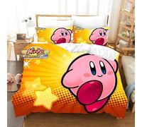 Housse De Couette Kirby's Star Allies 3d Exquis Jeu Anime Impression Numérique Parure De Lit Couette Lit Jeunesse Decoration Maison Enfants Garcon Cadeau