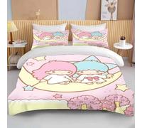 Housse De Couette Lala Kiki Little Twin Stars, Taie D'oreiller, Parure De Lit Pour Garcon Et Fille, Decoration De Chambre, Cadeau Pour Enfant, Taille Simple Ou Double