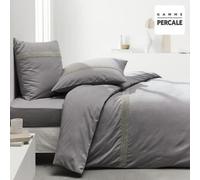 Housse de couette Maison Lefebvre HC Macrame Coton Percale 220x240 cm + 2 TO 63x63