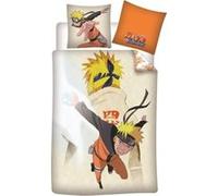 Aymax! Parure de lit Naruto 1 personne – Housse de couette 140x200 cm et Taie 65x65 cm – Réversible