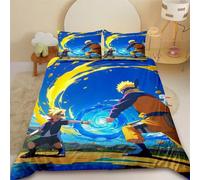 Housse De Couette Naruto Uzumaki Naruto Cartoon Parure De Lit Housse De Couette Cool Pour Enfants Garçons Decoration De Chambre