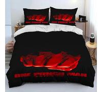 Housse De Couette One-Punch Man Saitama, Parure De Lit Avec Taie D'oreiller, Motif Anime One-Punch Man, Pour Garcon S Et Filles, Taille Double Et Queen Size, Textile De Maison