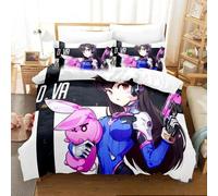 Housse De Couette Overwatch 3d Exquis Jeu Ow Impression Numérique Parure De Lit Couette Lit Jeunesse Decoration Maison Enfants Garcon S Cadeau