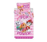 Housse de Couette Pat Patrouille Enfant 135x200 + Taie Skye & Marshall