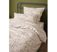 Housse de couette percale de coton aloïs vert 200X200
