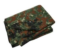 Brandit Couverture polaire marron/vert/noir/blanc/Flecktarn Taille One Size