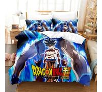Housse De Couette Pour Enfants, Literie Anime Goku Dragon Ball, Ensemble Ball Cartoon, Chambre D'enfant Garçon, Simple, Grand, Simple, Double
