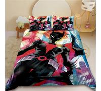 Housse De Couette Pour Enfants Spider-Man, Parure De Lit Avec Housse De Couette, Taille Queen Et King, Pour La Decoration De La Chambre