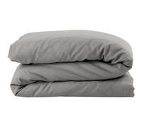 Housse de couette pur coton Gris tourterelle (100 x 140 cm)