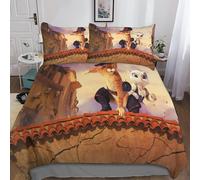 Housse De Couette Puss In Boots Impression D Anime Parure De Lit En Microfibre Hypoallergique Housses De Couettes Avec ¿¿Clair Pour Garcon Enfant Fille