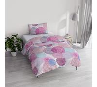 Housse de Couette River en Coton et Fibres recyclées, lit Simple, modèle : loira, confectionné en Italie