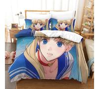 Housse De Couette Sailor Moon Housse De Couette Imprimée Dessin Anime