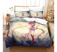 Housse De Couette Sailor Moon,Parure De Lit D Anime Housse De Couette Microfibre,Housse De Couette Avce Taies D'oreiller King£¿Xcm£©