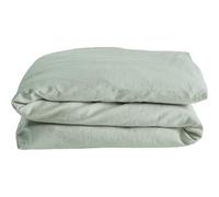 Housse de couette satin de coton bio Tilleul (100 x 140 cm)