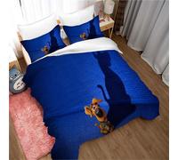Housse De Couette Scooby Doo En Coton Doux Pour La Peau, Dortoir Étudiant Simple, Couchage Nu, Maison Double, Doo